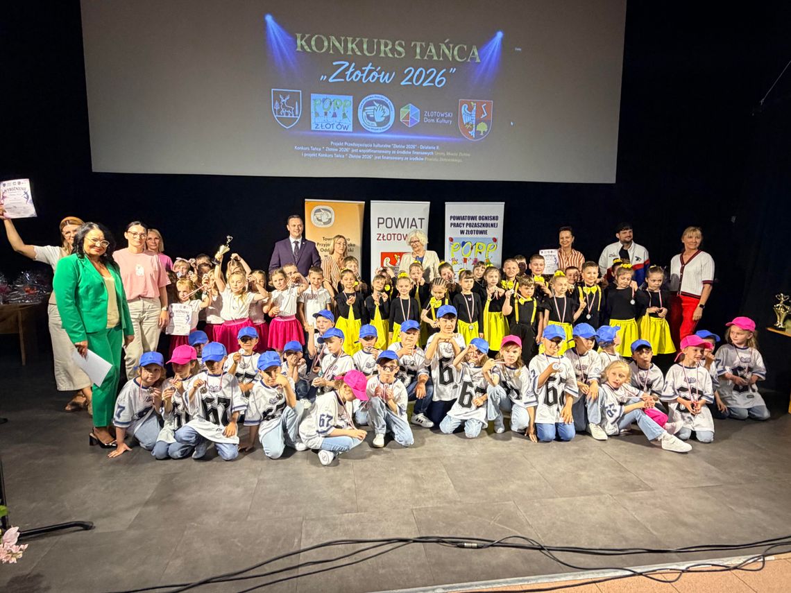 Konkurs Tańca „Złotów 2026” pełen emocji, pasji i młodych talentów Konkurs Tańca „Złotów 2026” pełen emocji, pasji i młodych talentów