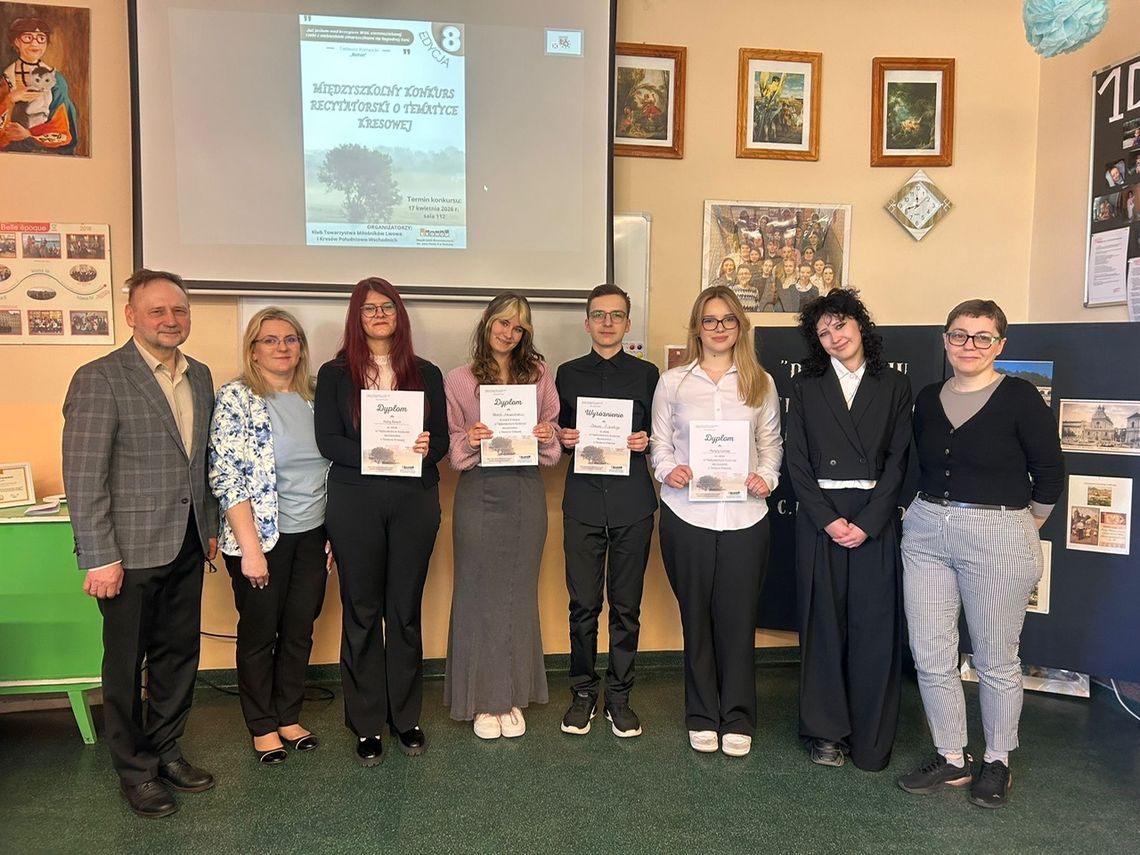 Kresowe słowo znów wybrzmiało w Złotowie. VIII Międzyszkolny Konkurs Recytatorski za nami