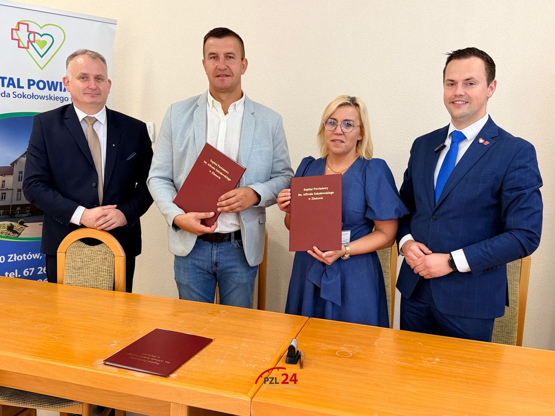 Lądowisko LPR wraca do złotowskiego szpitala. Umowa podpisana, prace ruszają jeszcze dziś