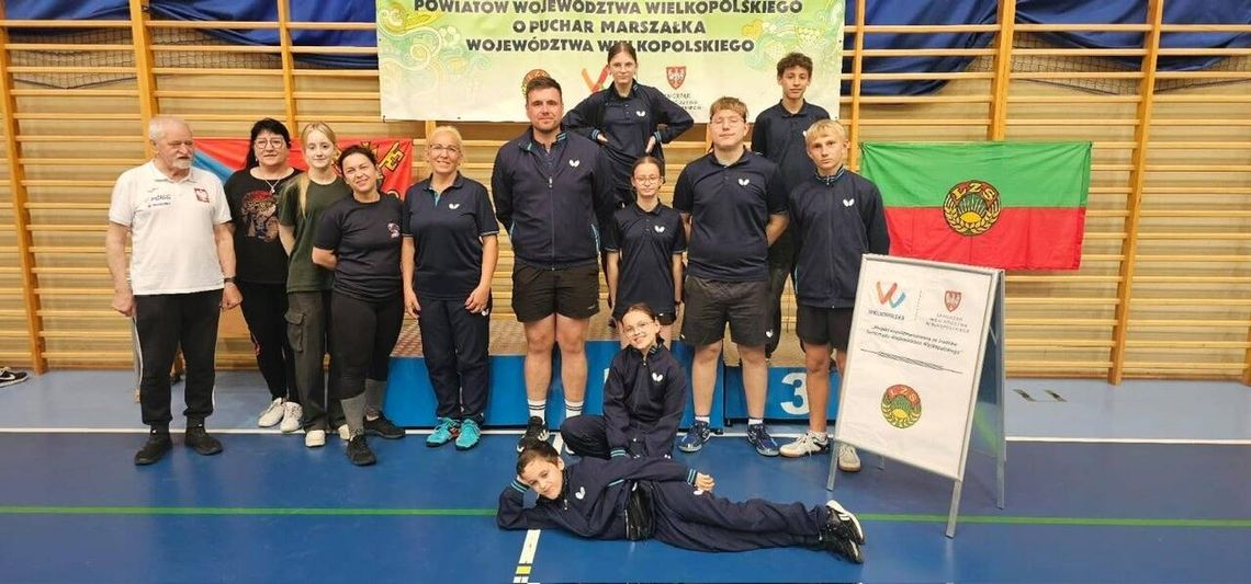 Laura Gniazdowska mistrzynią Wielkopolski! Złotowscy tenisiści stołowi błyszczą w Raszkowie