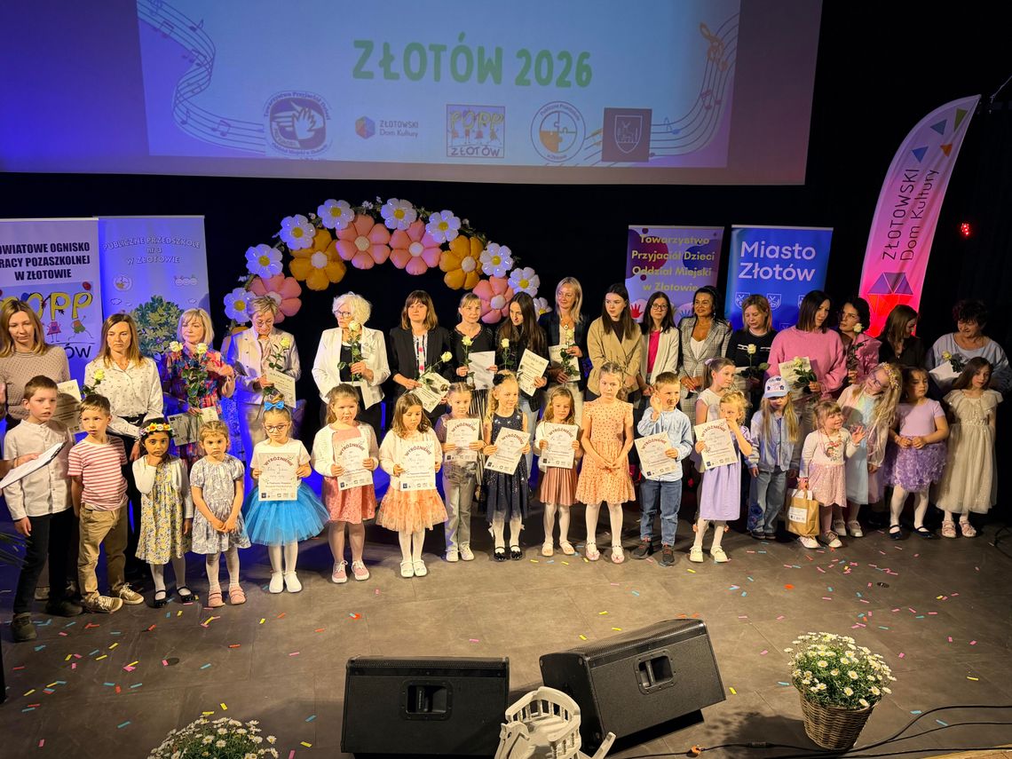 Mali artyści opanowali scenę. Festiwal Piosenki Przedszkolaków w Złotowie za nami Mali artyści opanowali scenę. Festiwal Piosenki Przedszkolaków w Złotowie za nami