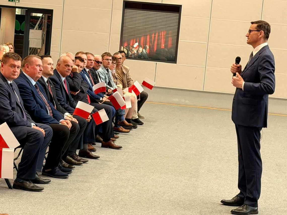 Mateusz Morawiecki w Złotowie