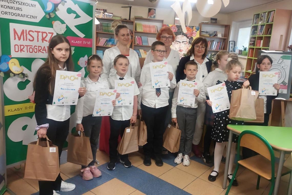 Międzyszkolny Konkurs Ortograficzny w Złotowie pod Honorowym Patronatem Burmistrza