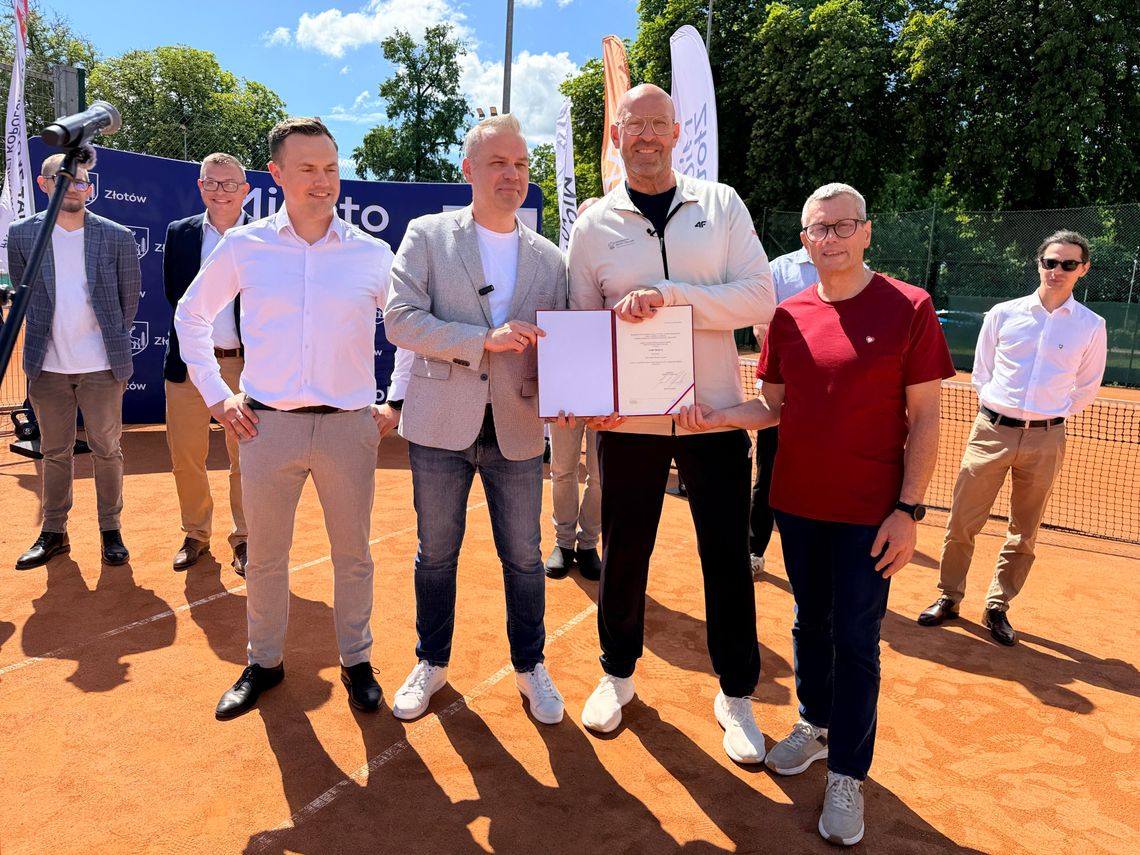 Minister sportu Jakub Rutnicki z wizytą w Złotowie Minister sportu Jakub Rutnicki z wizytą w Złotowie