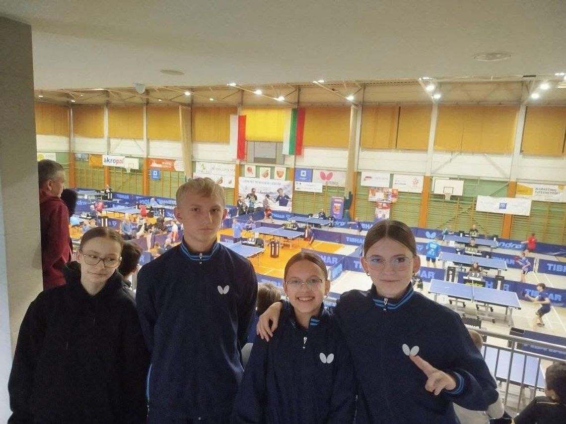 MKTS Sparta Złotów na I Grand Prix Polski Kadetek i Kadetów w tenisie stołowym