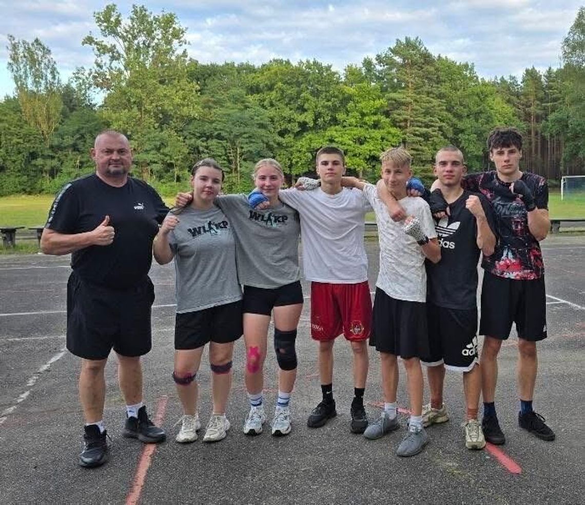 MLKB SPARTA ZŁOTÓW na zgrupowaniu Kadry Wielkopolski w Rudnie