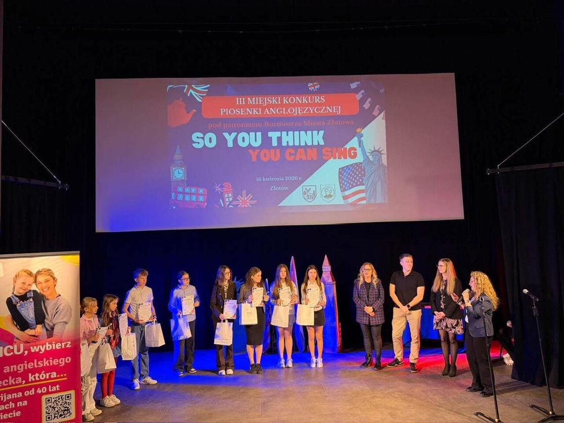 Młode talenty na scenie. Konkurs „SO YOU THINK YOU CAN SING” w Złotowie