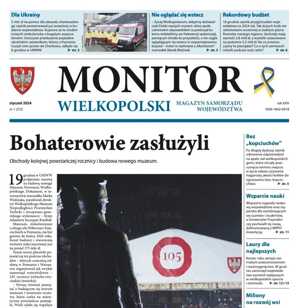 Monitor Wielkopolski - styczeń 2024