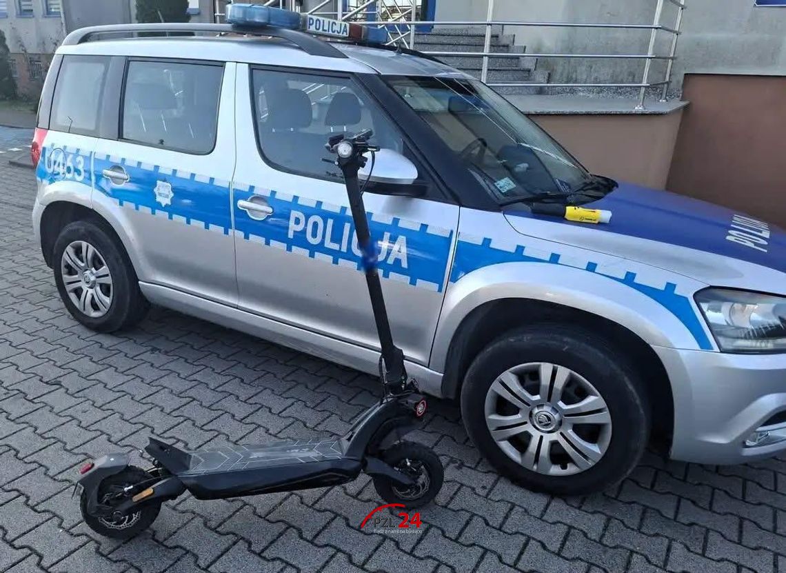 Nietrzeźwy jechał hulajnogą elektryczną. 41-latek zatrzymany w Krajence Nietrzeźwy jechał hulajnogą elektryczną. 41-latek zatrzymany w Krajence