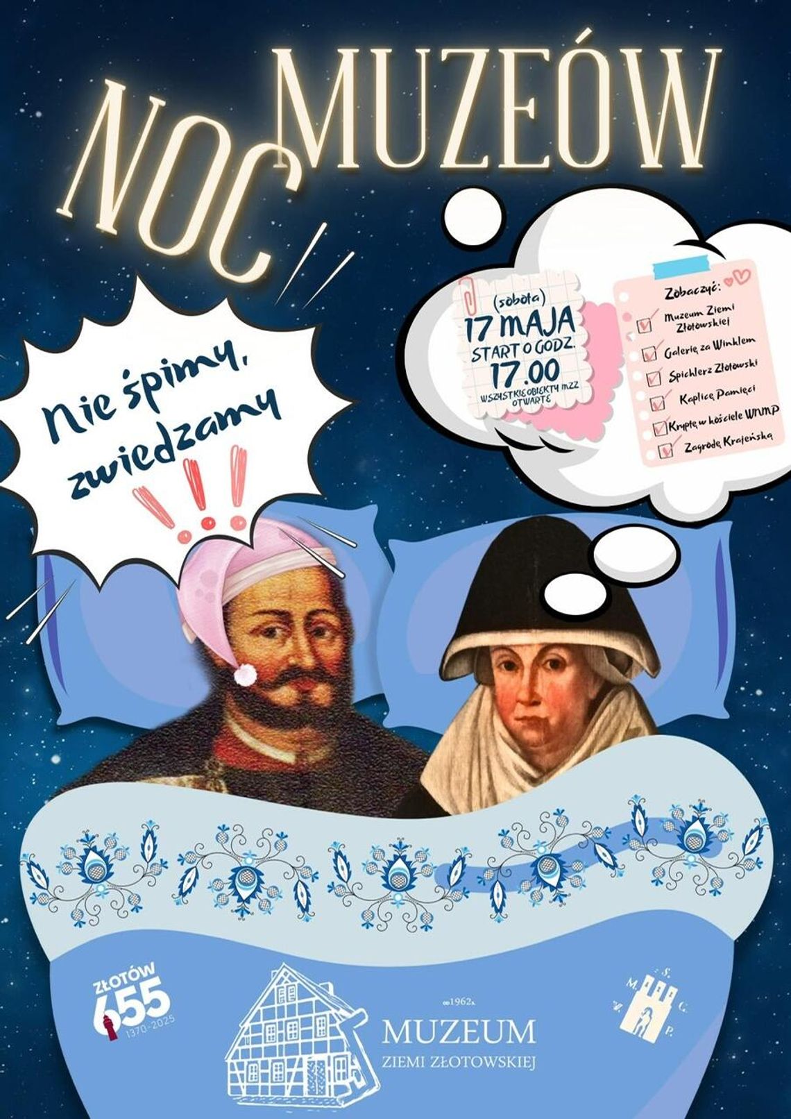 Noc Muzeów w Złotowie 2025 – aż sześć powodów, by wyjść z domu