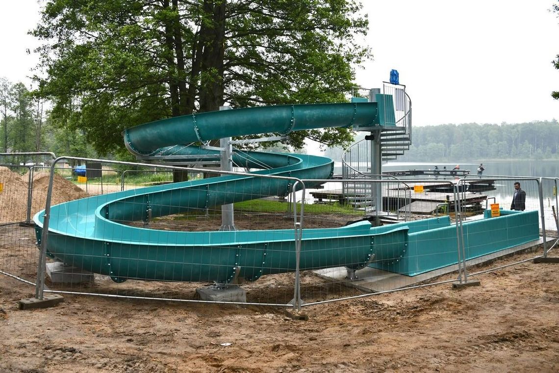 Nowa atrakcja na plaży w Kujankach już prawie gotowa