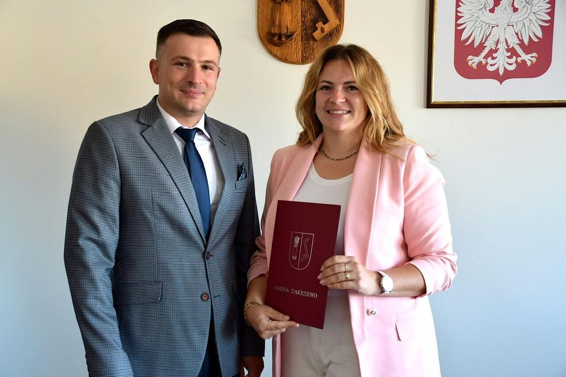 Nowa dyrektor Gminnego Żłobka „Siedmiu Krasnoludków” w Zakrzewie