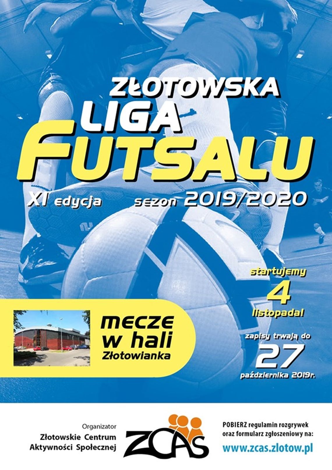 Nowa edycja Złotowskiej Ligi Futsalu - zapisy!