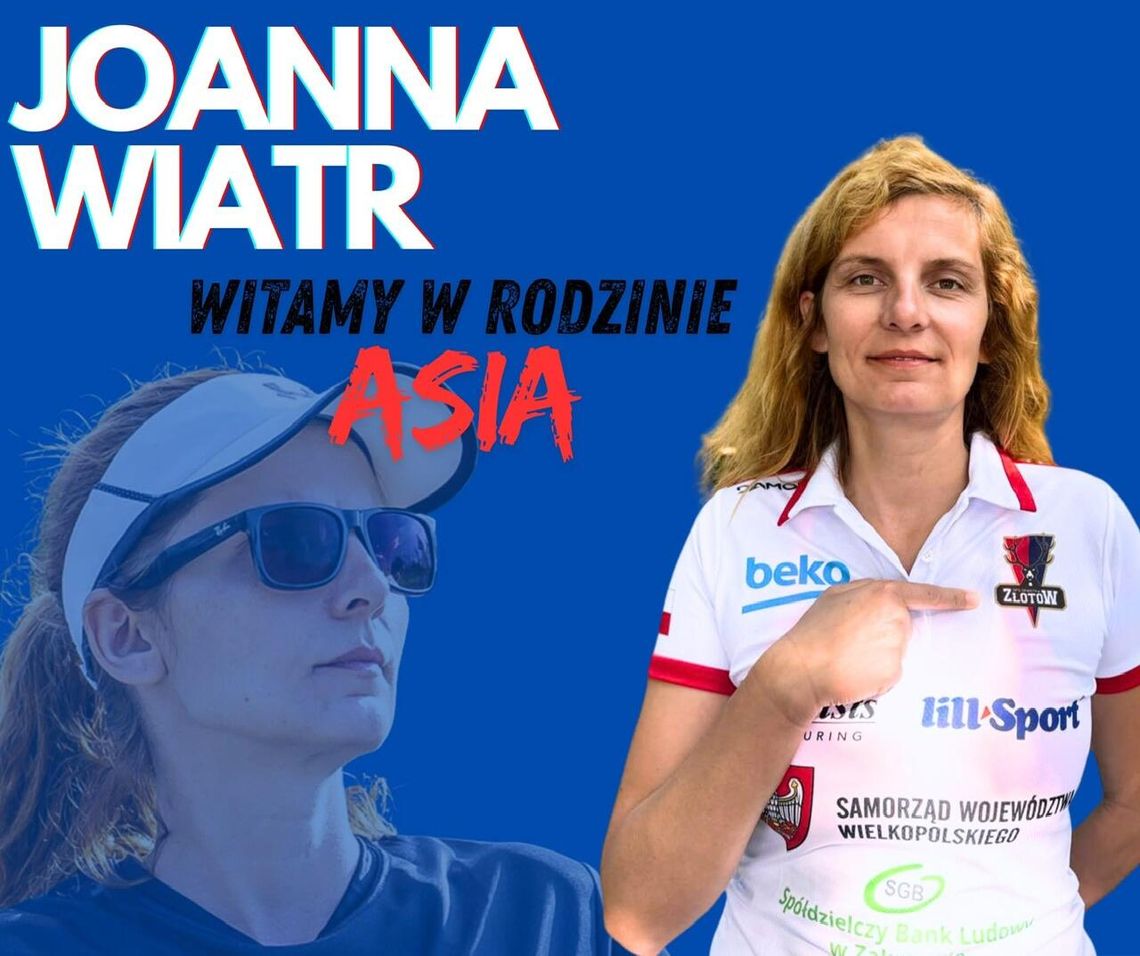Nowa trenerka w SPS Sparta Złotów – Joanna „Asia” Wiatr!