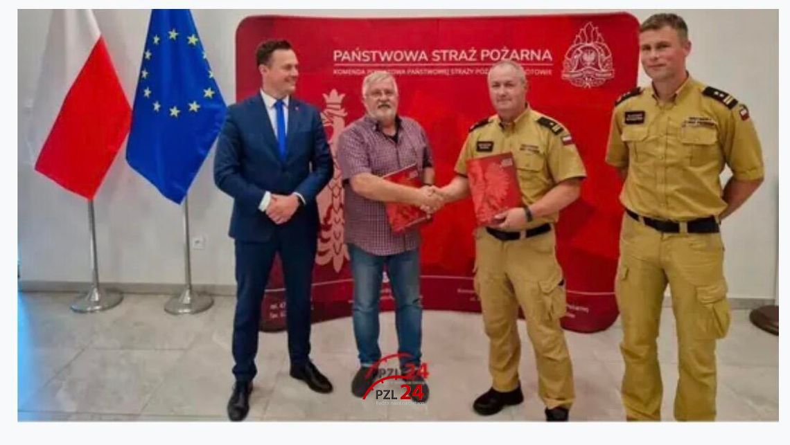 Nowy magazyn ochrony ludności powstanie przy złotowskiej straży pożarnej. Podpisano umowę