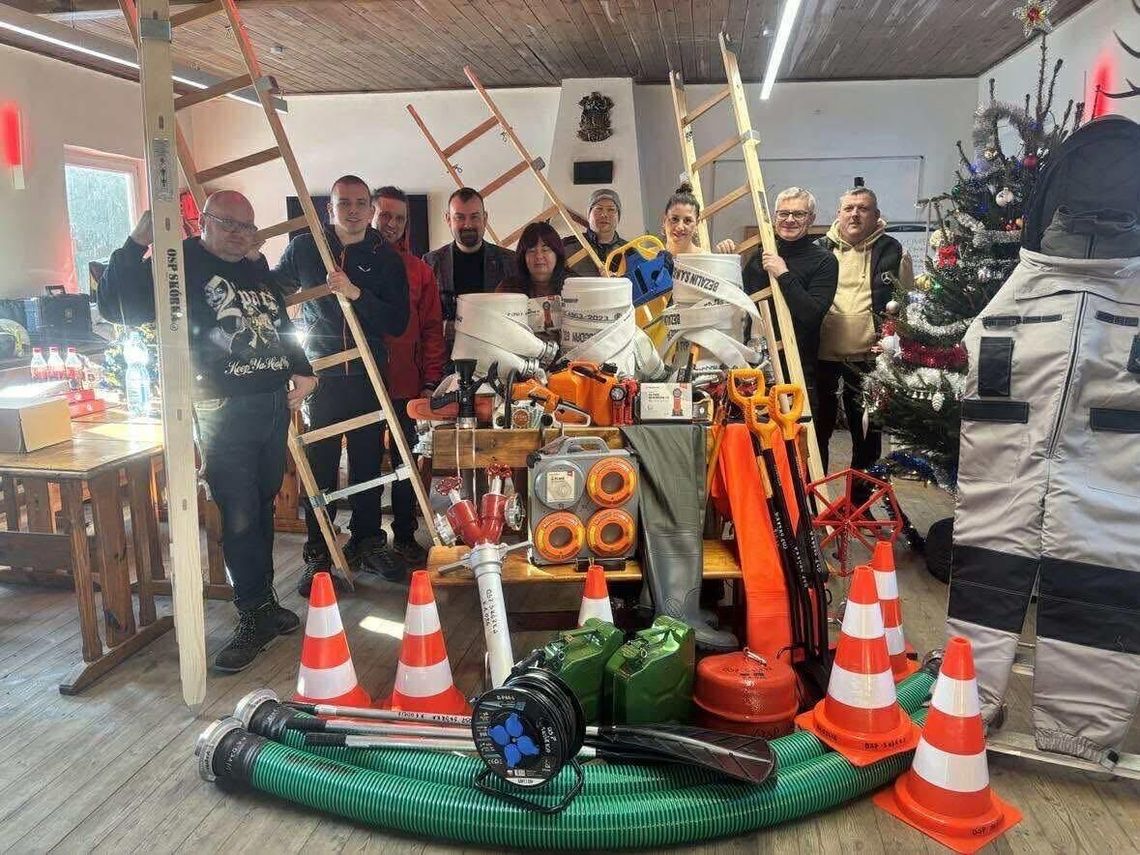 Nowy sprzęt dla strażaków z OSP Skórka