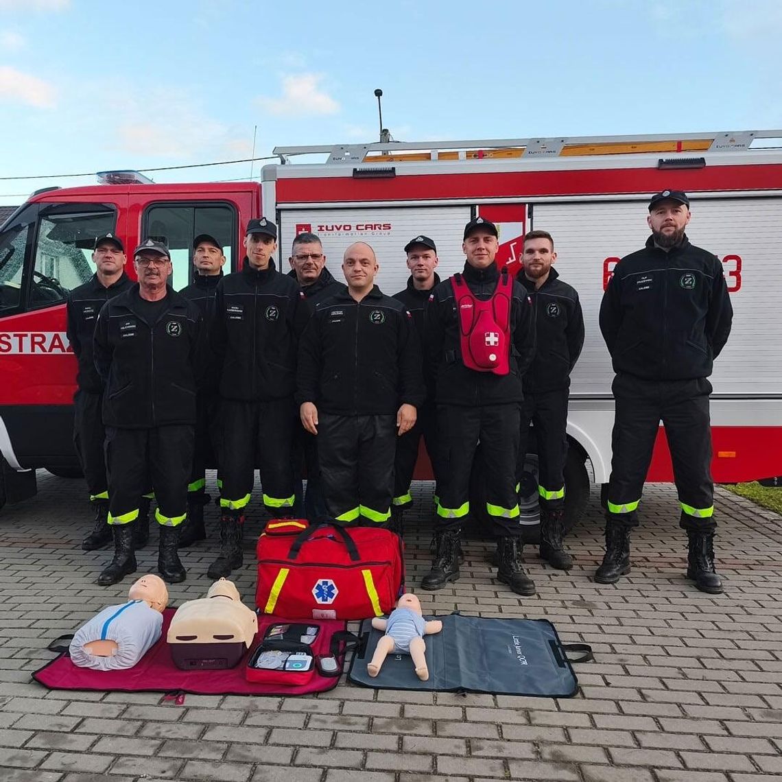 Nowy sprzęt ratowniczy i szkoleniowy w OSP Zalesie Nowy sprzęt ratowniczy i szkoleniowy w OSP Zalesie