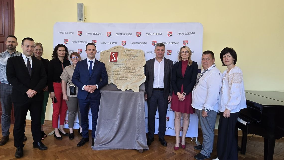 Pamiątkowy kamień z Jampola trafił do Złotowa