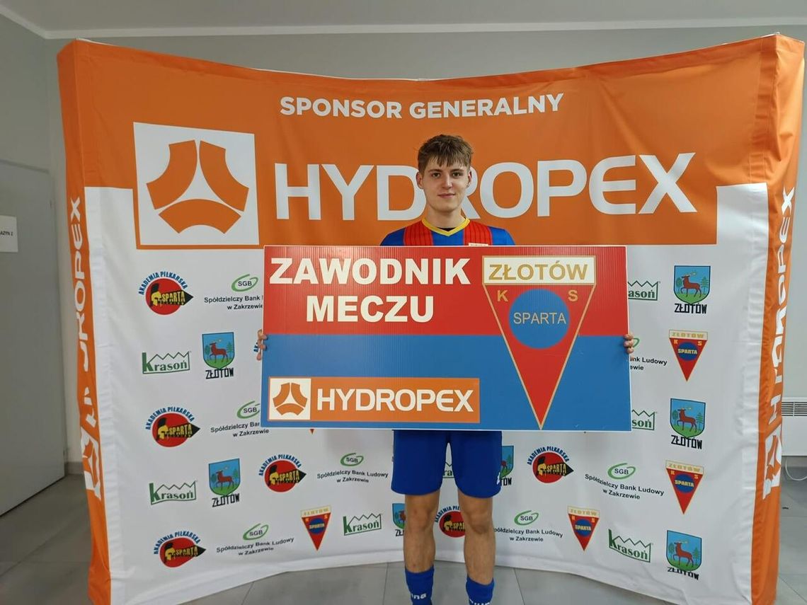 Pewna wygrana rezerw Hydropex Sparta II Złotów