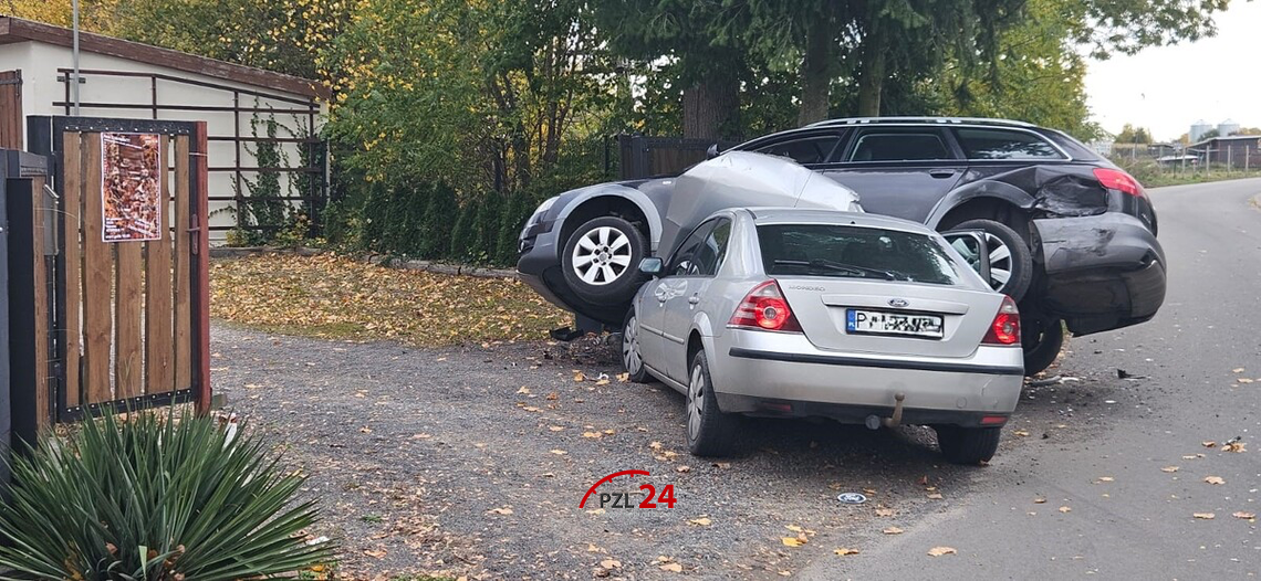 Pijany kierowca spowodował kolizję w Górznej i uciekł. Miał ponad promil alkoholu
