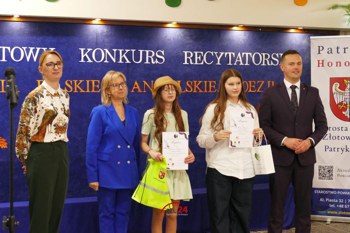 Ponad 100 uczniów zaprezentowało swoje talenty. Powiatowy konkurs recytatorski odbył się w Łąkiem