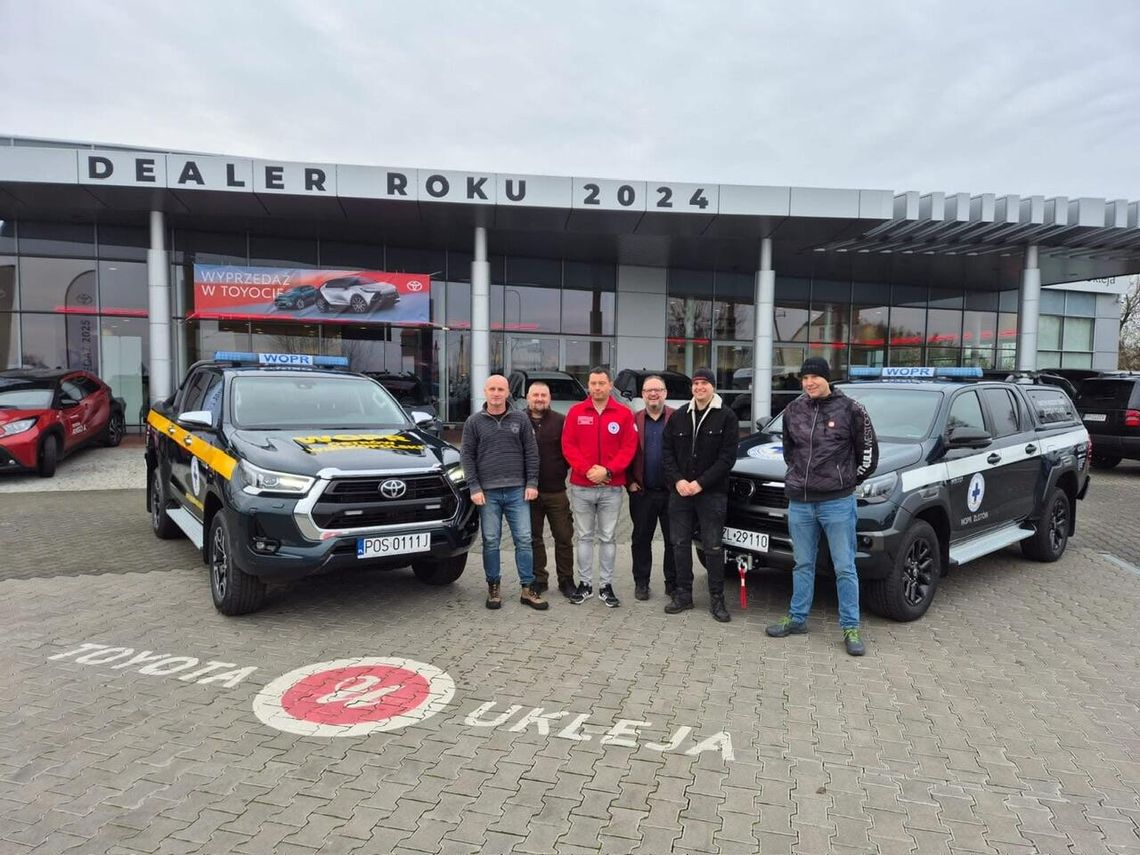 Potężne wzmocnienie dla ratowników! Złotowski WOPR z nowym Hiluxem i łodzią RIB Potężne wzmocnienie dla ratowników! Złotowski WOPR z nowym Hiluxem i łodzią RIB