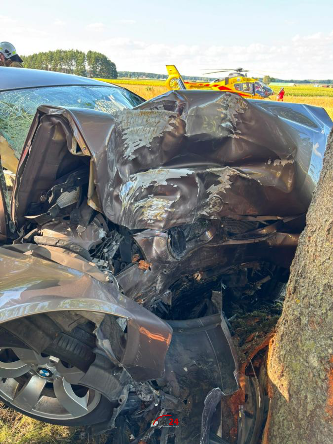 Poważny wypadek na trasie Złotów–Kujan. Rodzina poszkodowanych poszukuje nagrań Poważny wypadek na trasie Złotów–Kujan. Rodzina poszkodowanych poszukuje nagrań