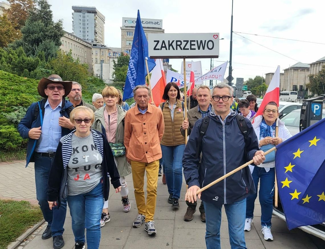 Powiat złotowski na Marszu Miliona Serc