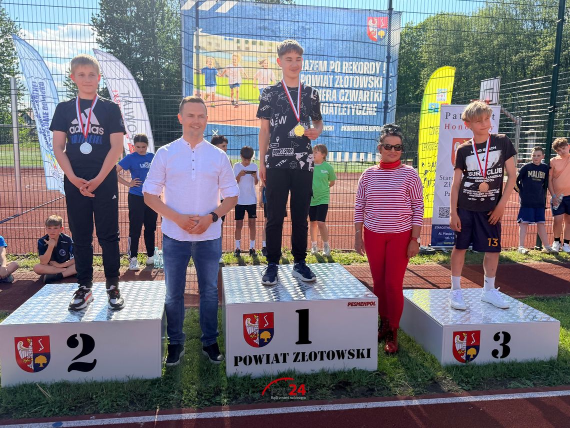 Powiatowy finał Czwartków Lekkoatletycznych w Złotowie zakończył sezon pełen sportowych emocji