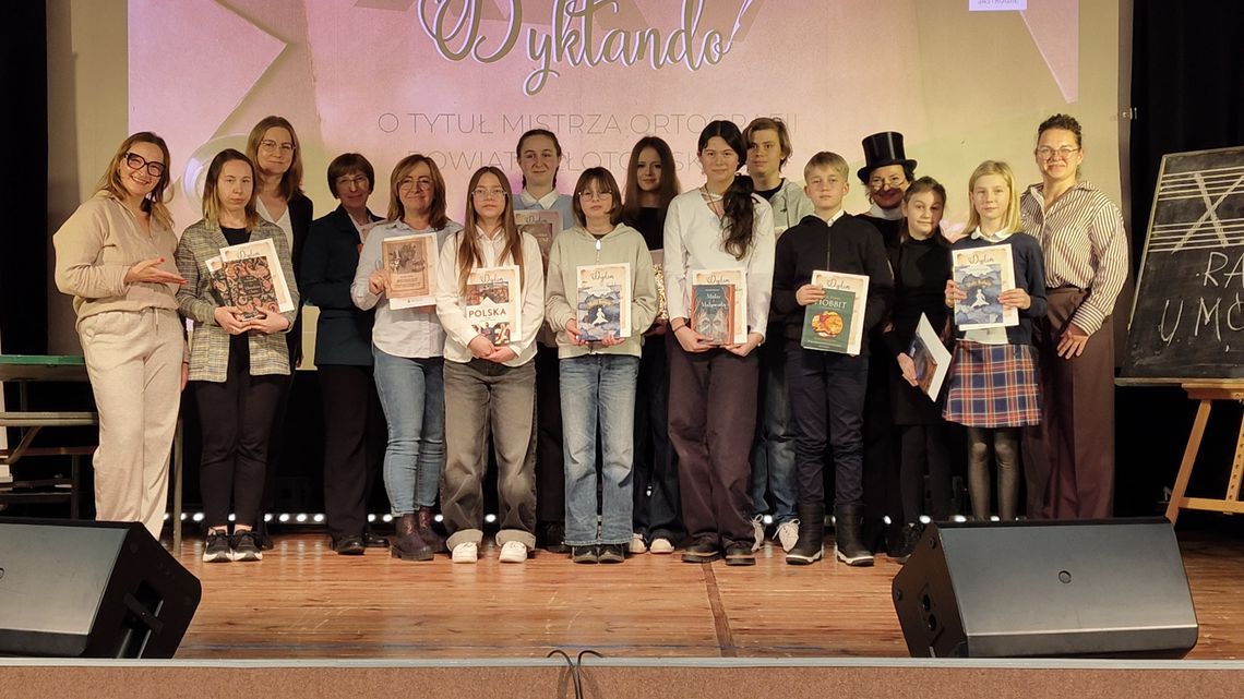 Poznaliśmy laureatów XXV Dyktanda o Tytuł Mistrza Ortografii Powiatu Złotowskiego