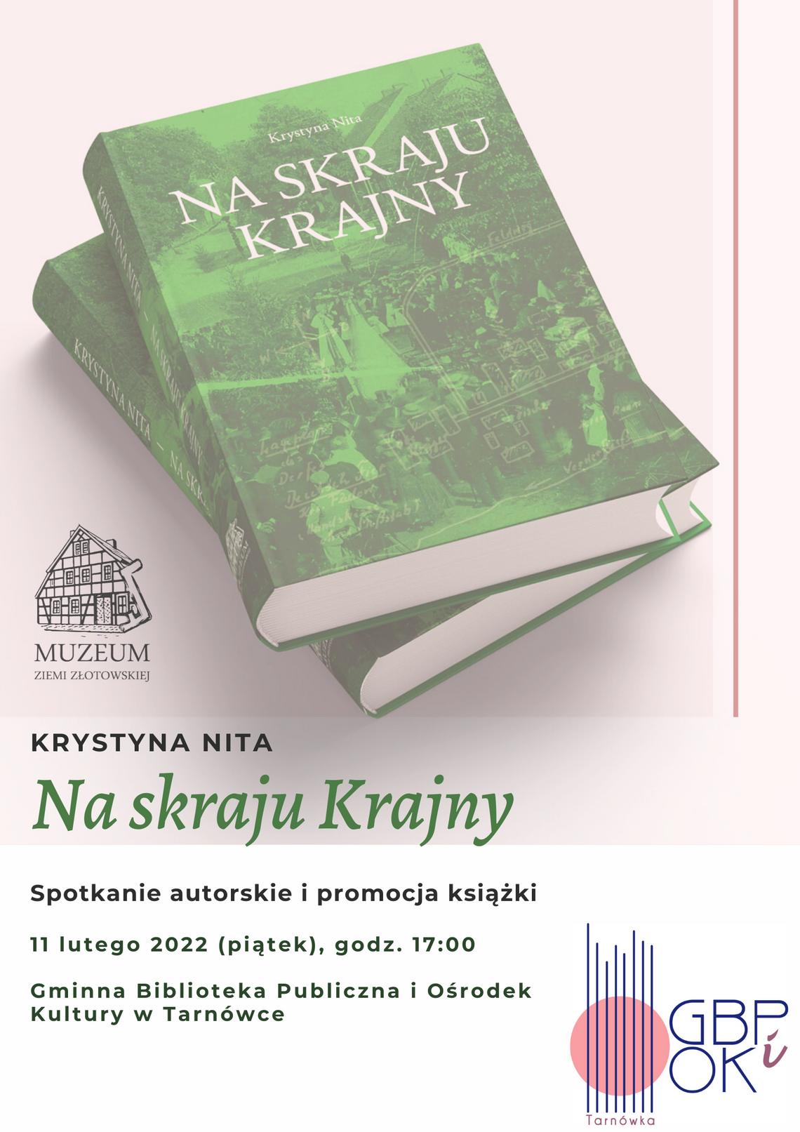 Promocja książki Krystyny Nity - zaproszenie!