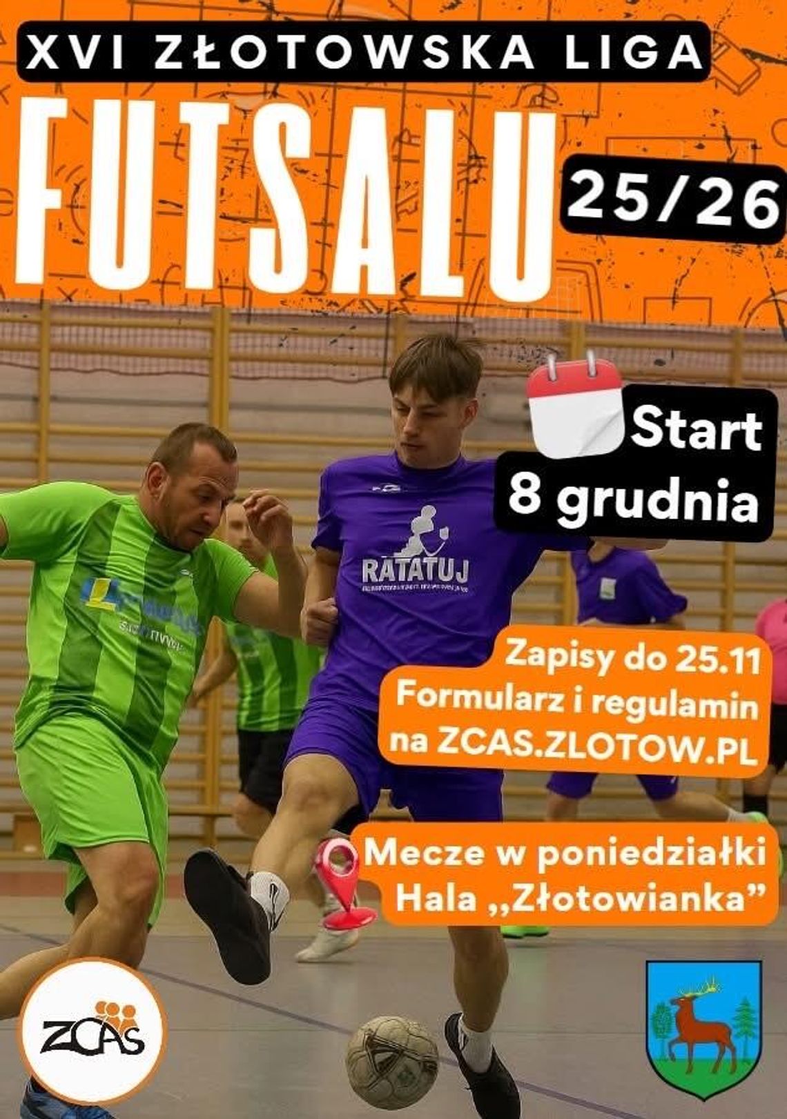 Przed nami XVI edycja Złotowskiej Ligi Futsalu Przed nami XVI edycja Złotowskiej Ligi Futsalu
