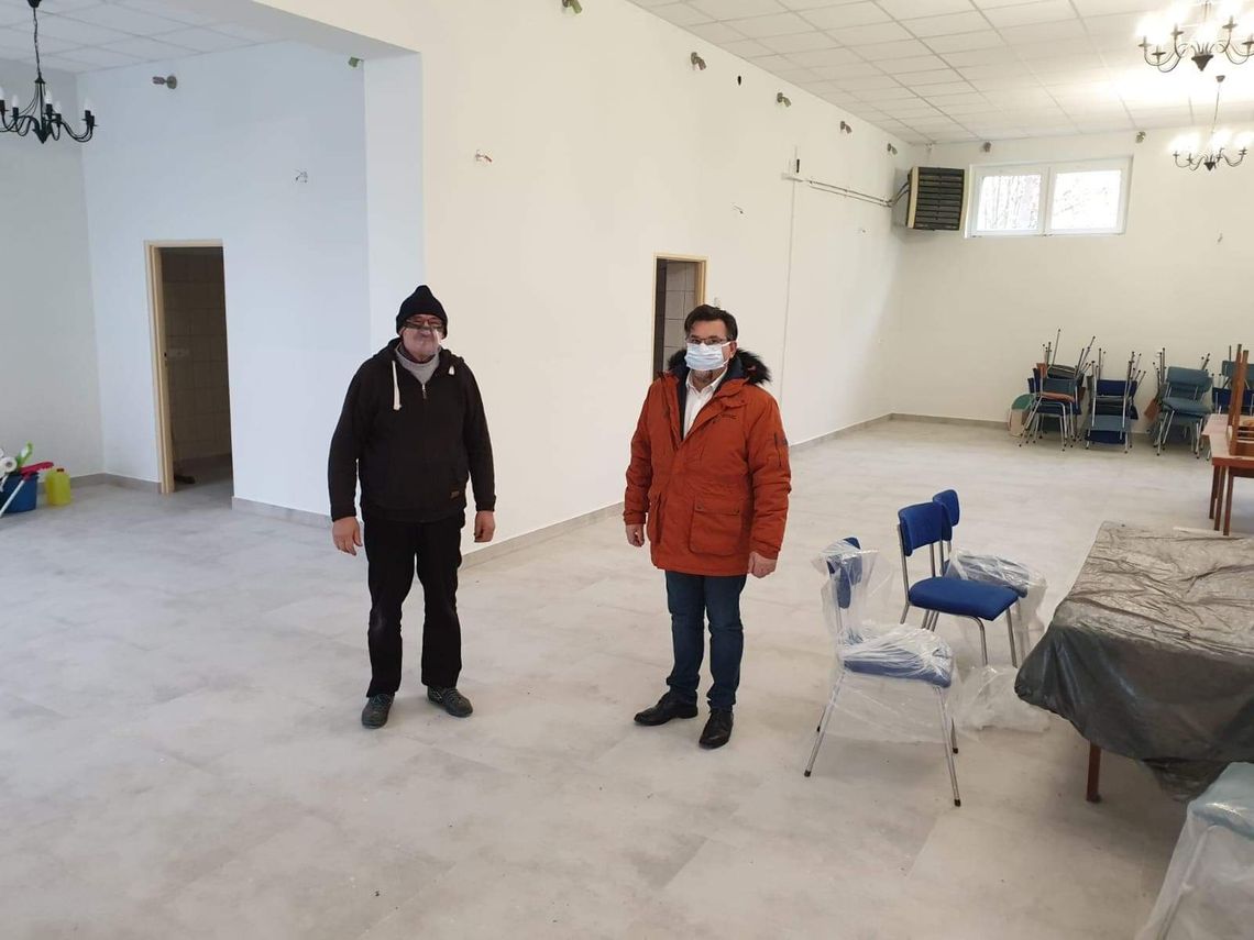 Remont pomieszczeń budynku OSP Augustowo-Głubczyn