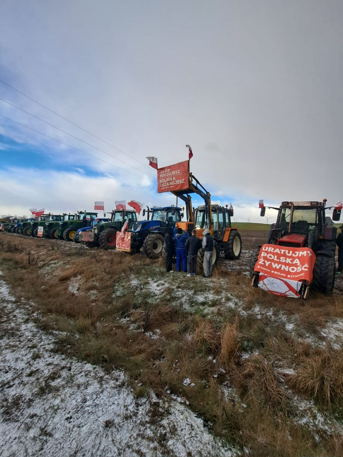 Rolnicy protestują także w Jastrowiu i Krajence. Sprzeciw wobec umowy Mercosur