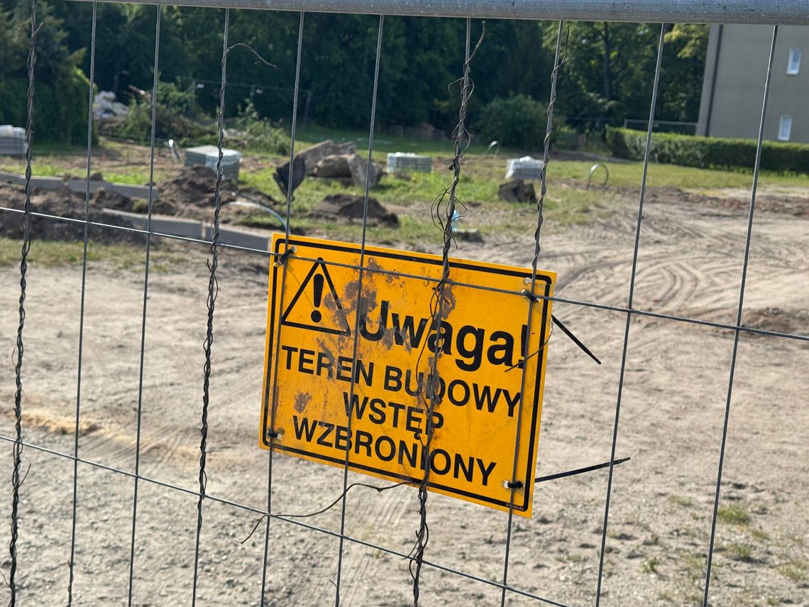 Ruszyły prace budowlane przy ul. Dwór Złotowski w Złotowie