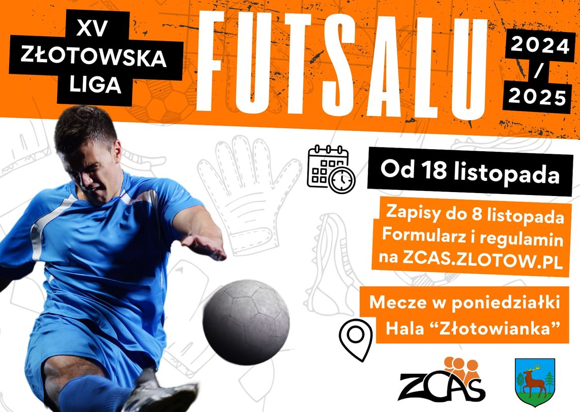 Ruszyły zapisy do Złotowskiej Ligi Futsalu i Złotowksiej Ligi Siatkówki