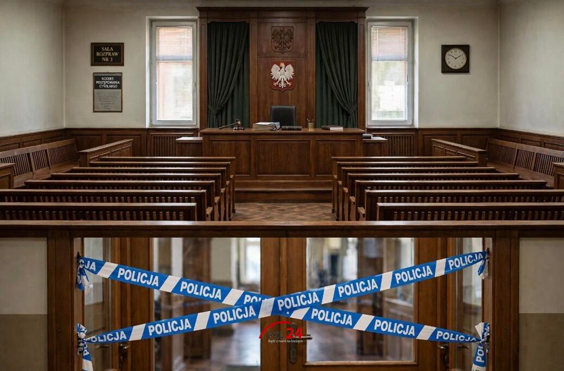 Samookaleczenie podczas rozprawy w złotowskim sądzie Samookaleczenie podczas rozprawy w złotowskim sądzie