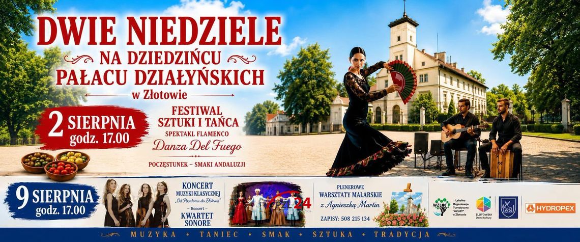 Sierpień pod znakiem kultury w Pałacu Działyńskich. Przed nami dwa wyjątkowe wydarzenia