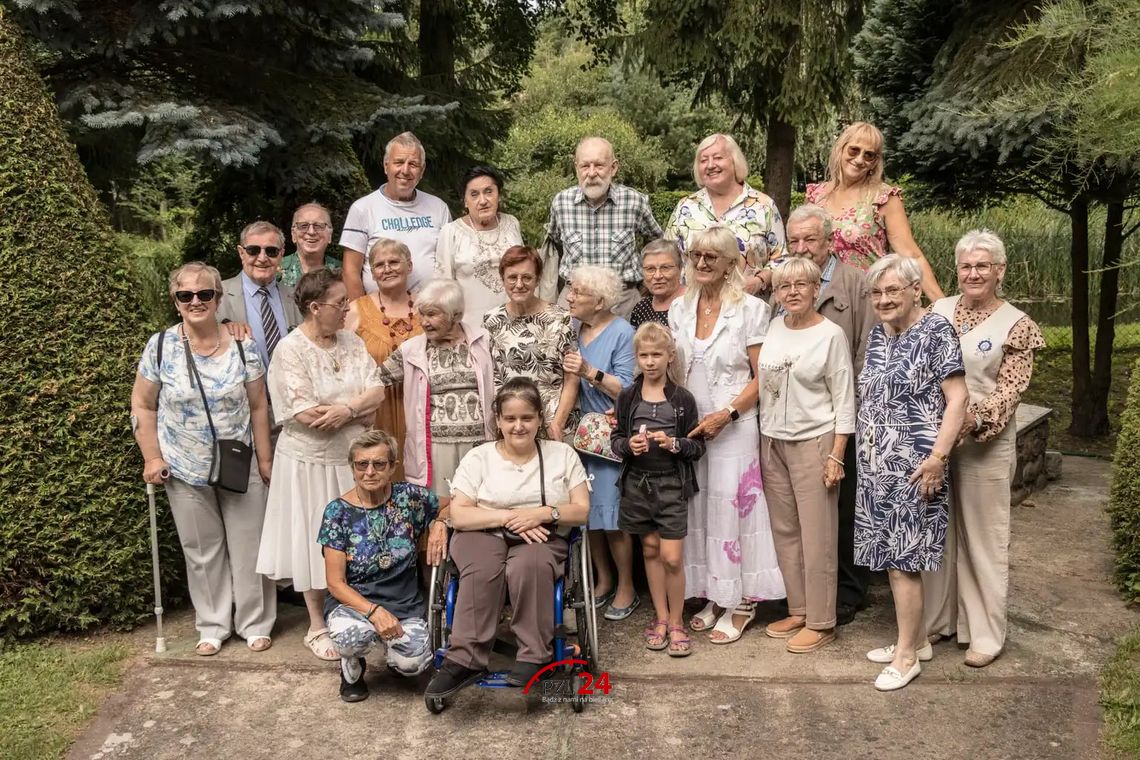 Sierpniowe spotkanie w gościnnym ogrodzie Państwa Perlińskich