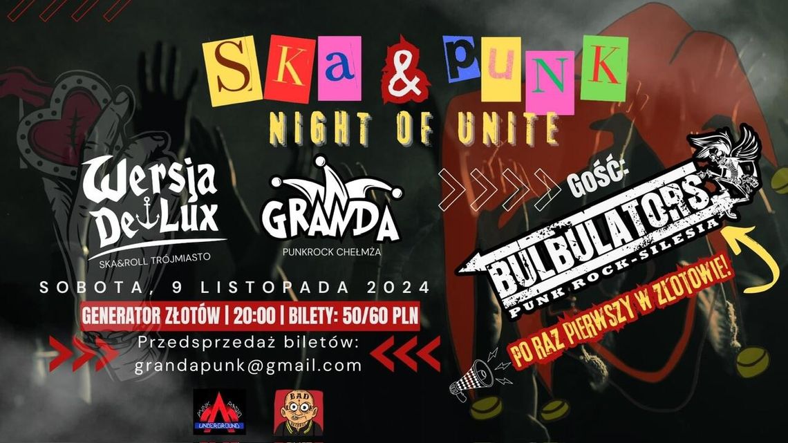 SKA & PUNK NIGHT OF UNITE w Generatorze