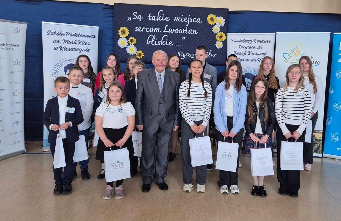 Słowo, które łączy pokolenia. Powiatowy Konkurs Recytatorski Poezji Kresowej im. Ryszarda Kilara za nami