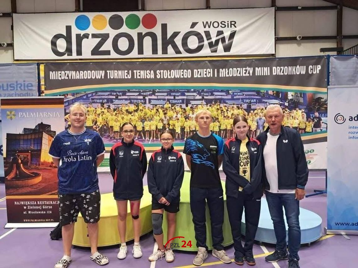 Spartanie w akcji! Młodzi tenisiści MKTS Sparta Złotów rywalizowali w Mini Drzonków Cup