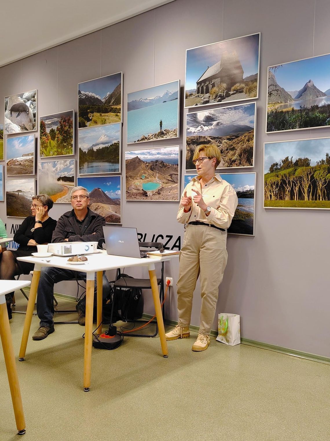 Spotkanie z Iwoną Leśniewską w Miejskiej Bibliotece Publicznej w Złotowie