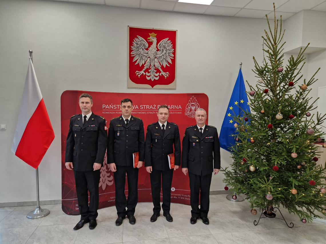 Strażacy podsumowali kończący się rok