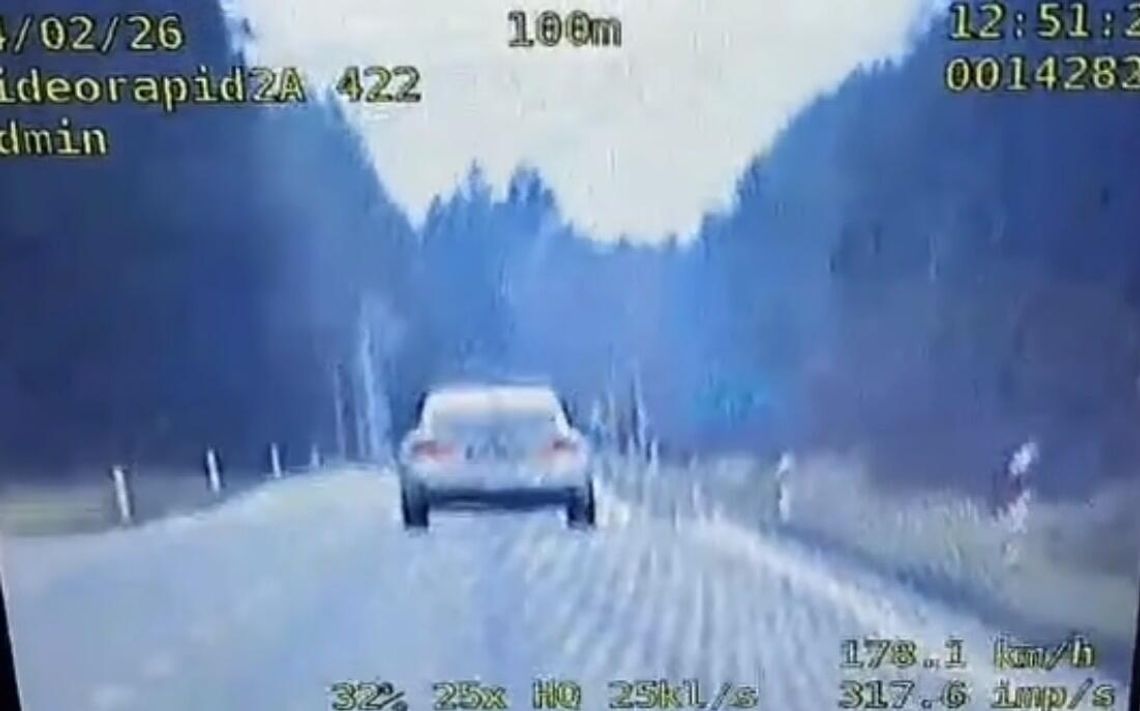 Szaleńczy rajd na DK22. 25-latek pędził 169 km/h