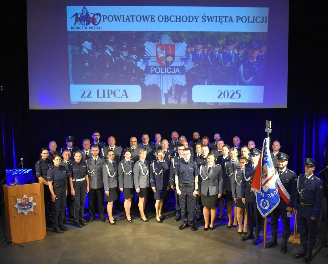 Uroczyste obchody Święta Policji w Złotowie