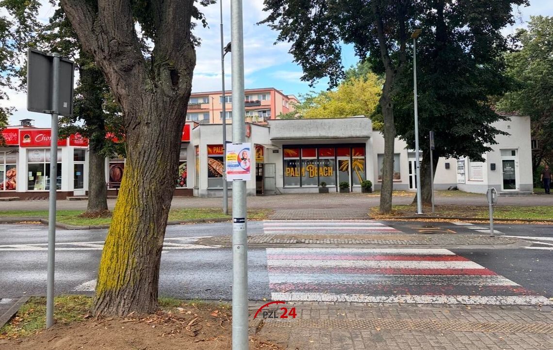 Utrudnienia na ul. Bohaterów Westerplatte w Złotowie. Przebudują przejście dla pieszych