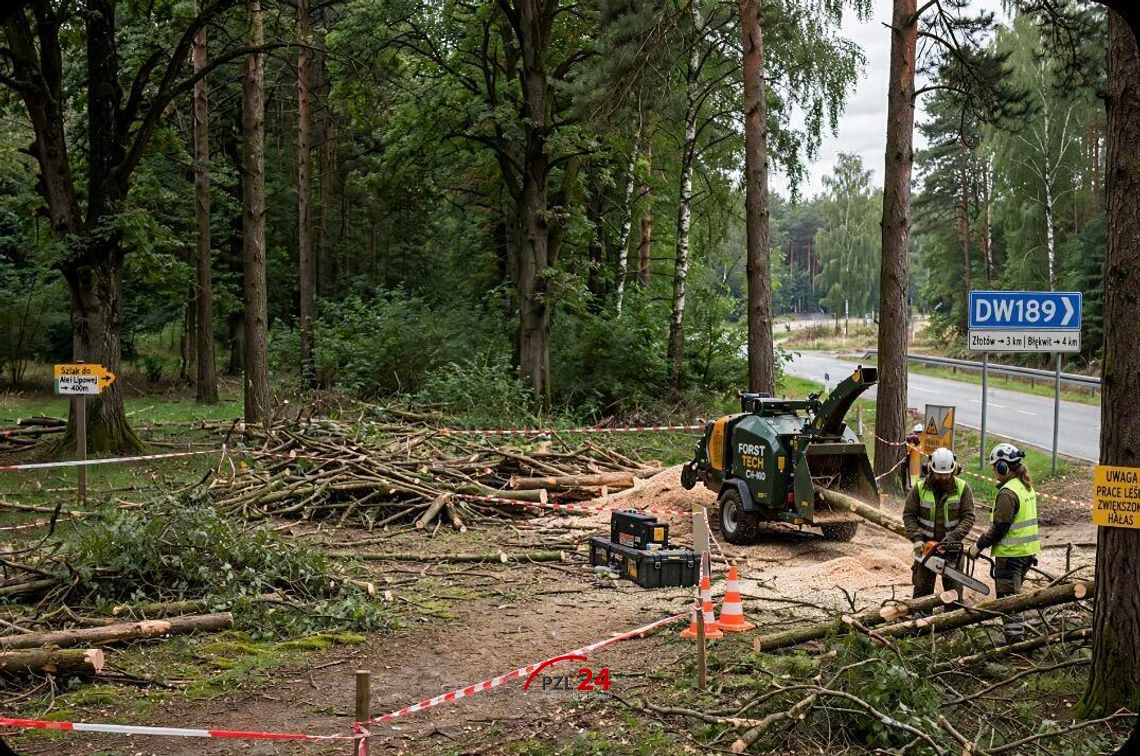Uwaga – prace konserwacyjno-utrzymaniowe w Parku Zwierzyniec