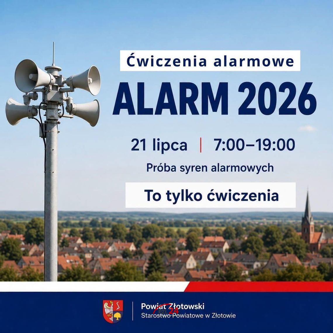 Uwaga! We wtorek w całym kraju zawyją syreny alarmowe. To tylko ćwiczenia Uwaga! We wtorek w całym kraju zawyją syreny alarmowe. To tylko ćwiczenia