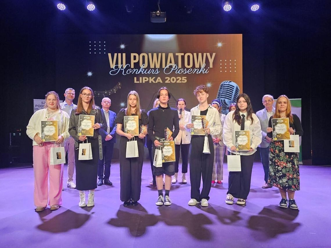 VII Powiatowy Konkurs Piosenki w Lipce pełen wzruszeń, talentu i pięknych dźwięków